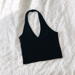 Brandy Melville Black Halter